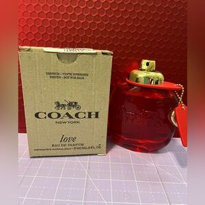 Coach Love Eau de Parfum - Vibrant Red and Gold 3 fl oz